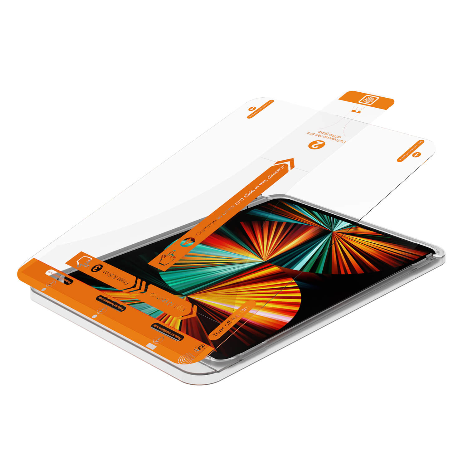iPad EZ Glass Screen Protector detail