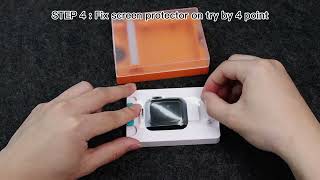 Screen Protector for Apple Watch 7 44mm 2 Pack-Mohave