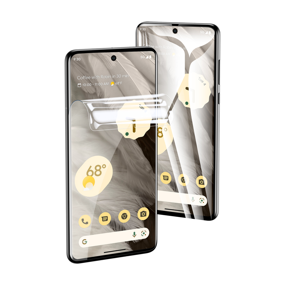 Environmentally Friendly TPU Screen Protector for Pixel 7 pro detail