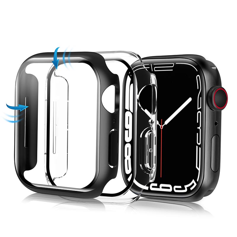 Armor Case for Apple Watch Series 7 45mm 2Pack