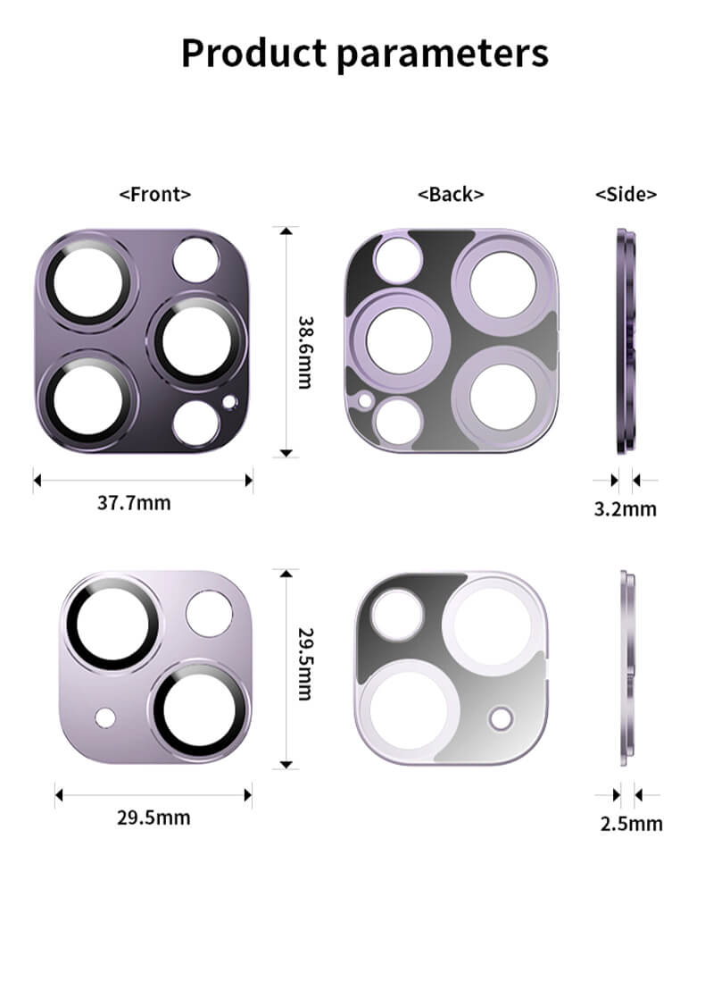 camera lens protector for iPhone 14 Pro / iPhone 14 Pro Max