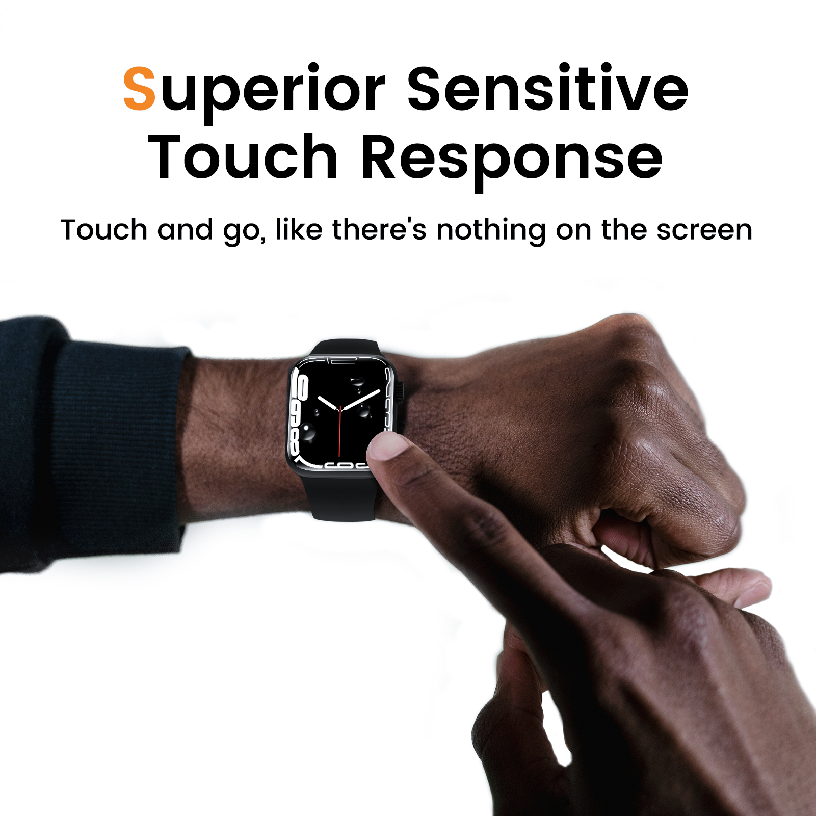 Apple Watch SE 3 Screen Protector with EZ Fit Box product details