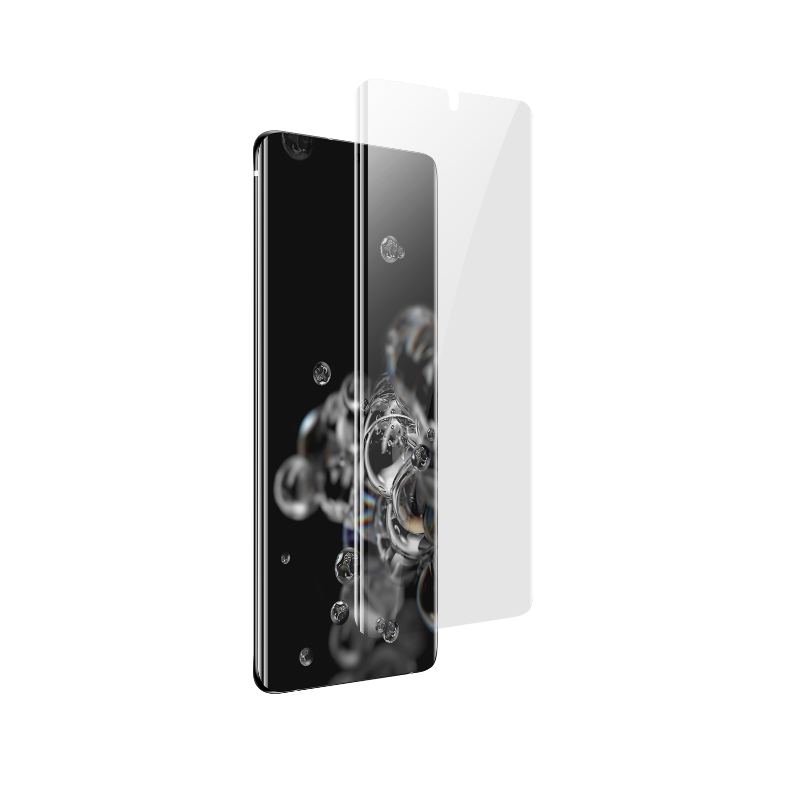Samsung Galaxy S20 Plus Screen Protector HD Clear with Magicbox Mounter installation and fit