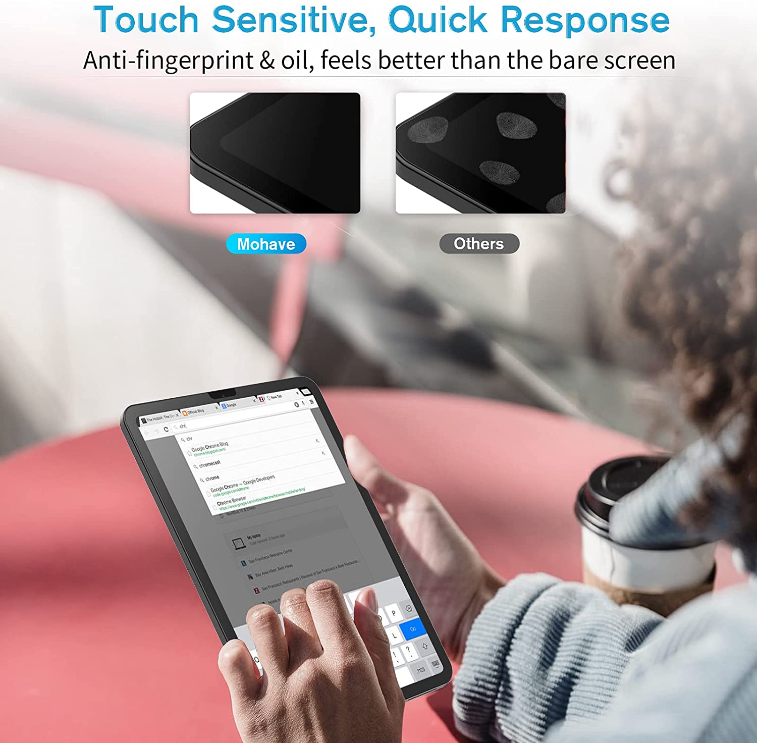 IPad Air 10.9'' Glass Screen Protector-Mohave