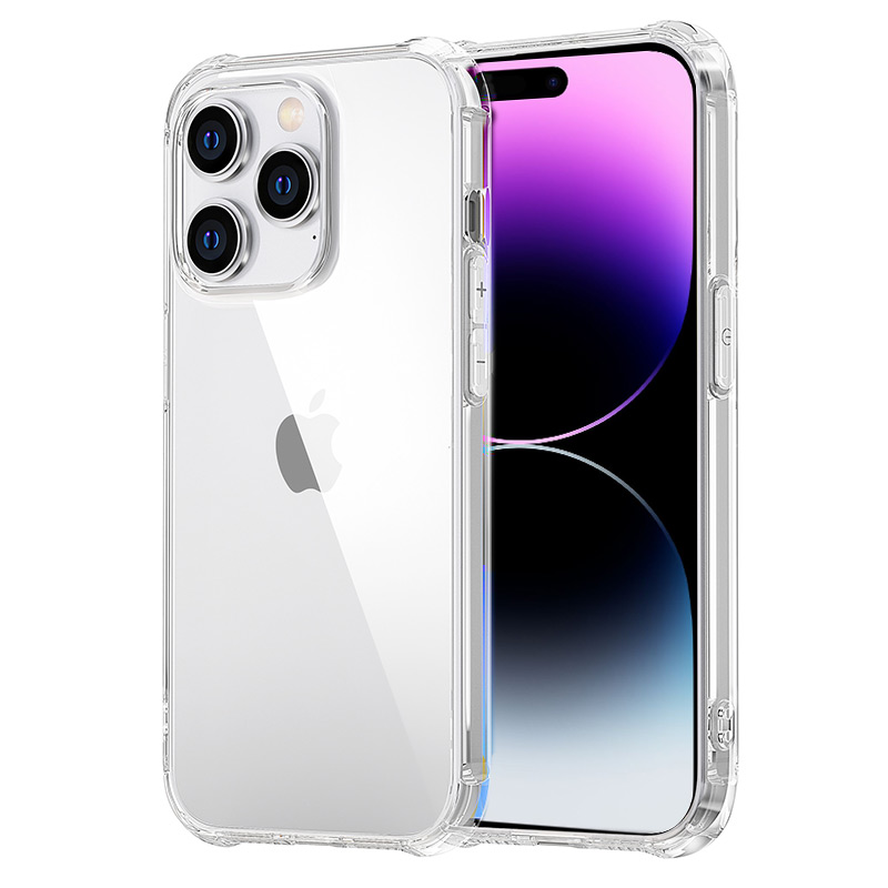 iPhone 14 Silicone Airbag Clear Case