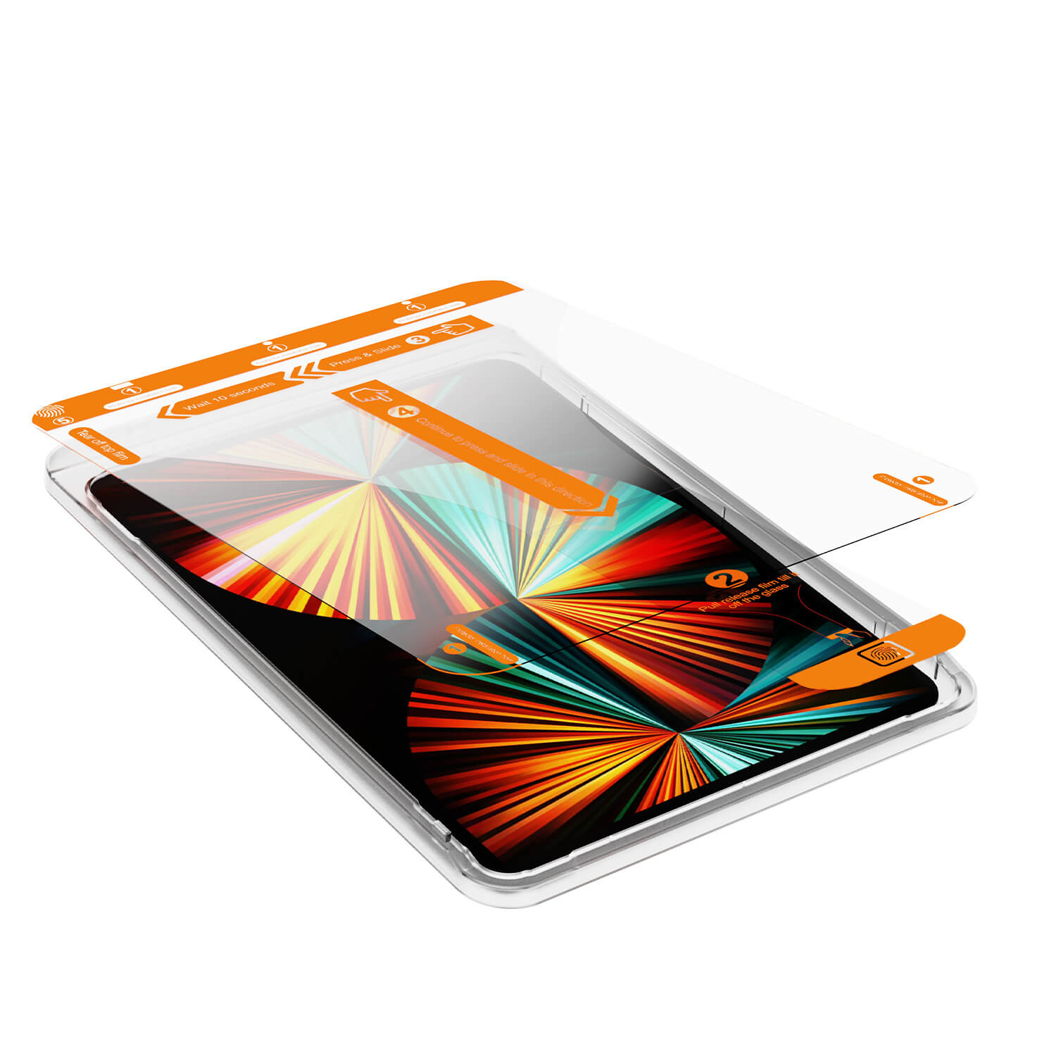 iPad EZ Glass Screen Protector detail