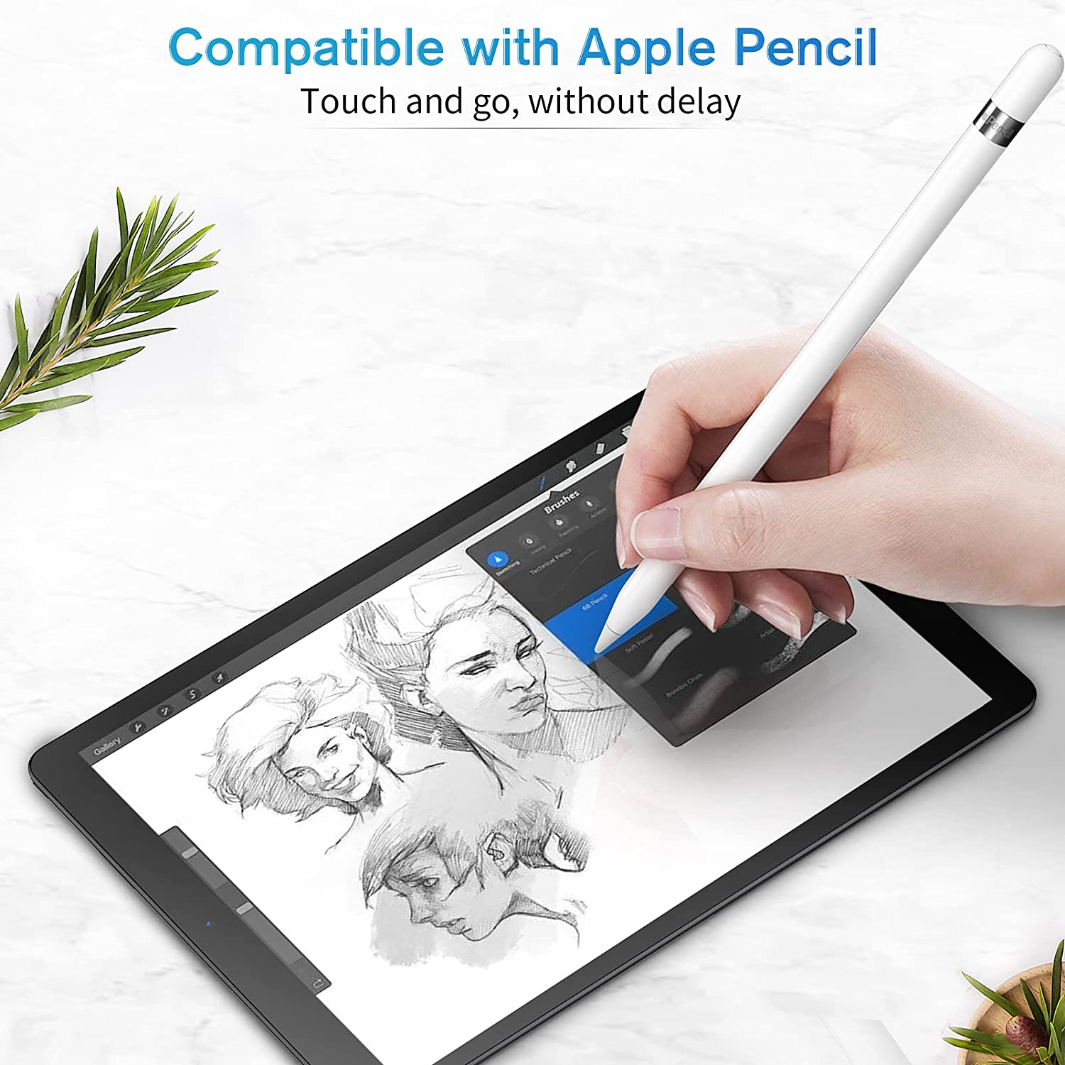 Mohave 2Pack Screen Protector compatible with iPad (10.5-Inch, 2017/2019 Model), Tempered Glass detail