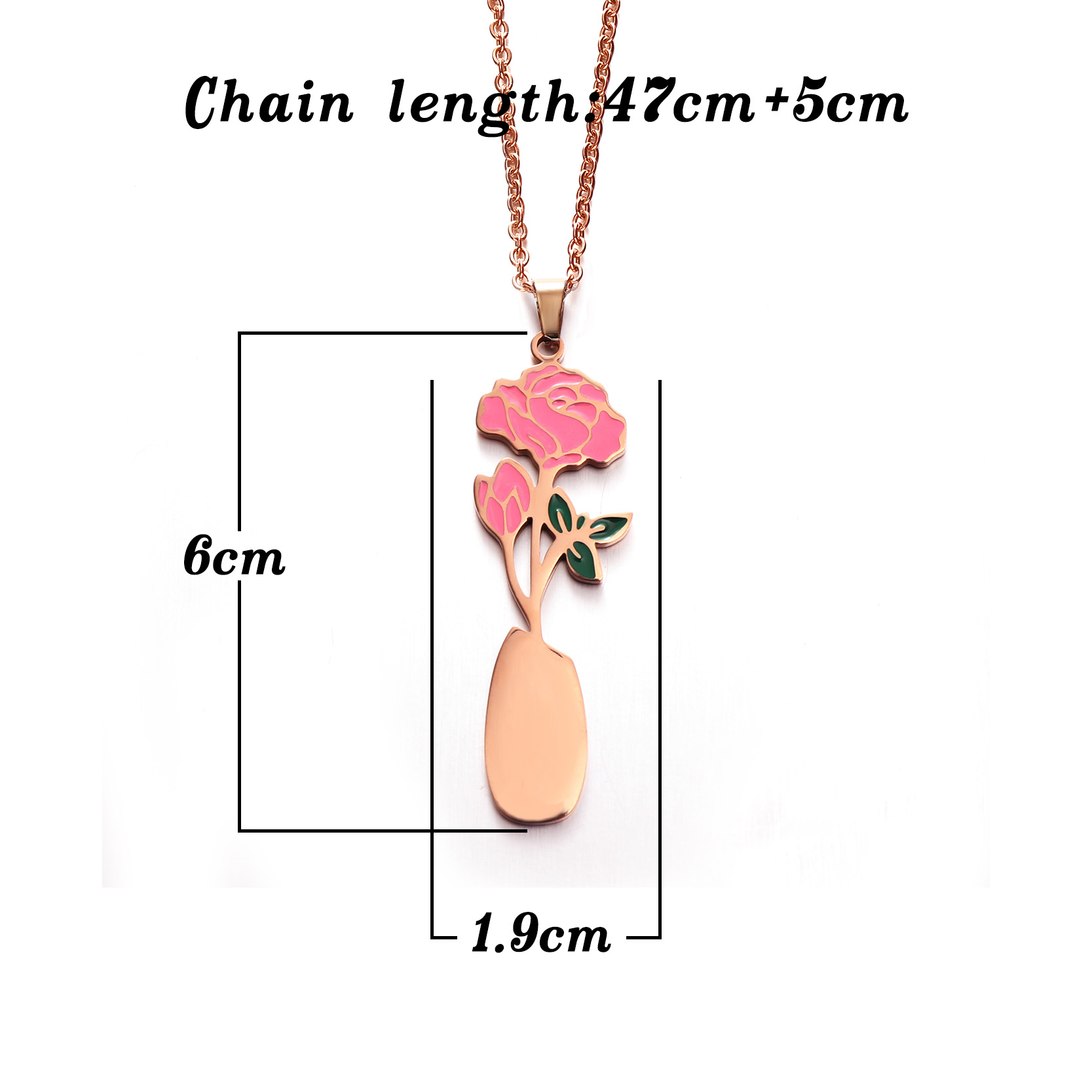 Personalized Birth Flower Necklace