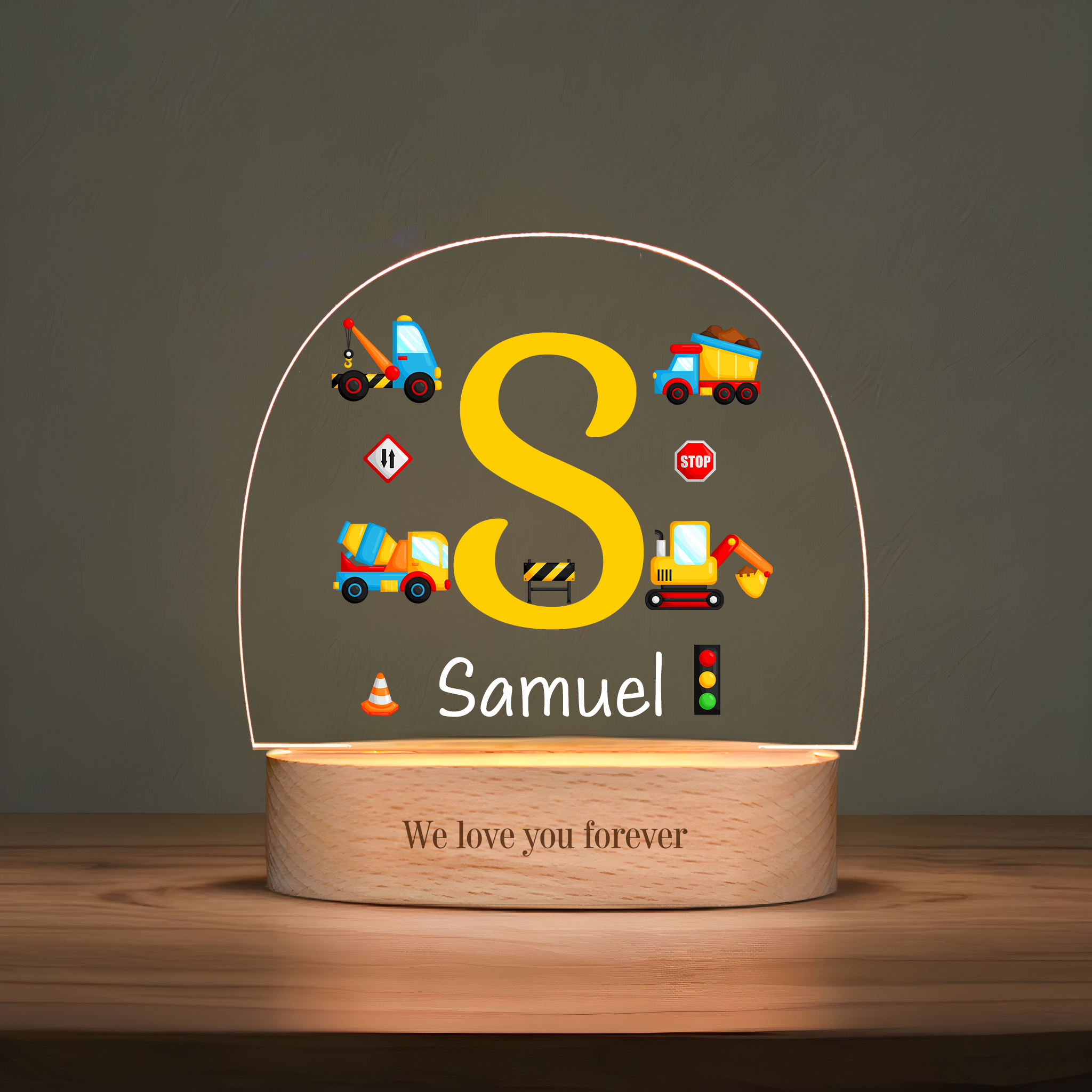 Personalized Kid's Name Night Light