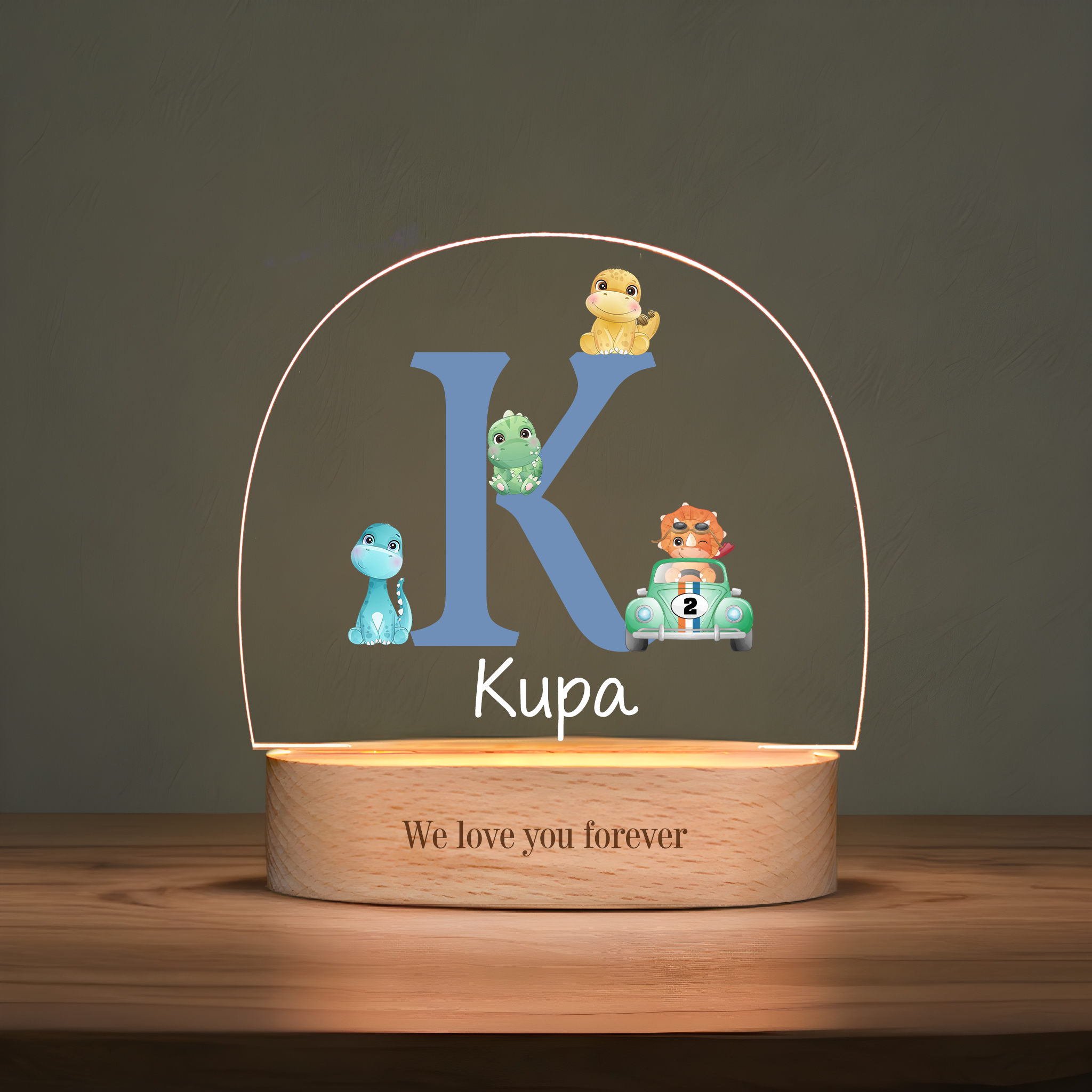 Personalized Kid's Name Night Light