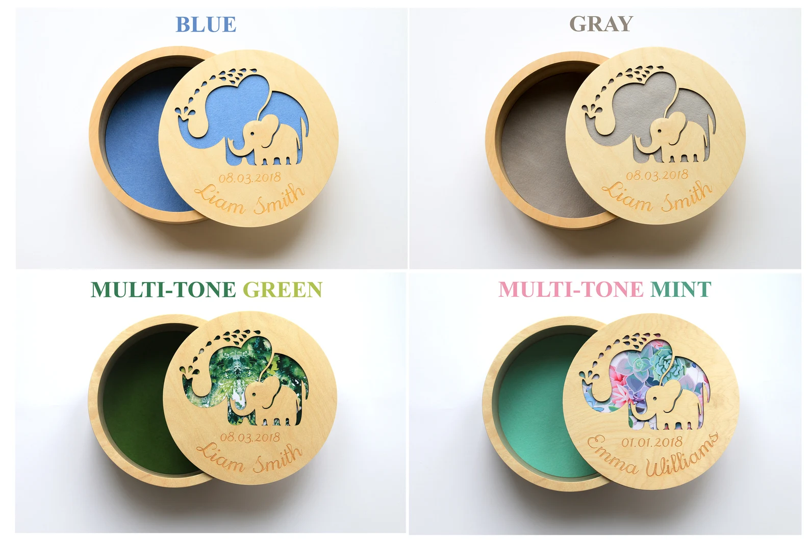 Baby Storage Box - Elephant