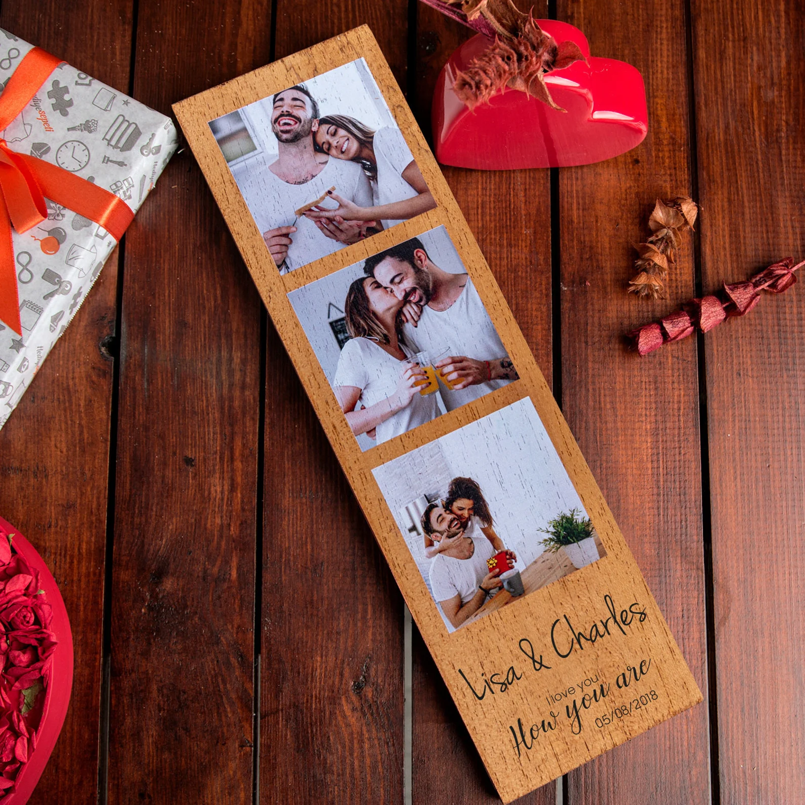 Personalized Photo Wood Frame