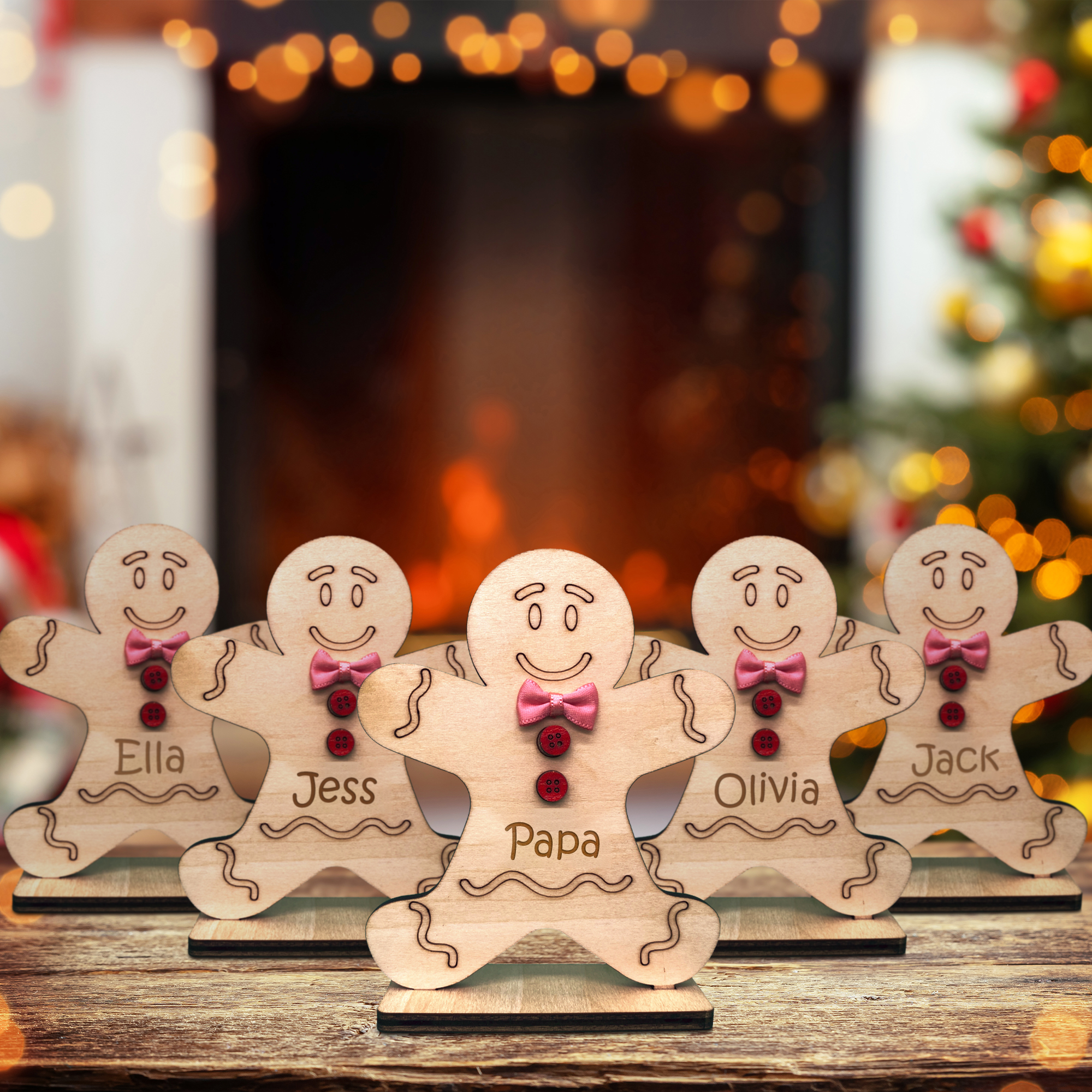Personalized Freestanding Gingerbread