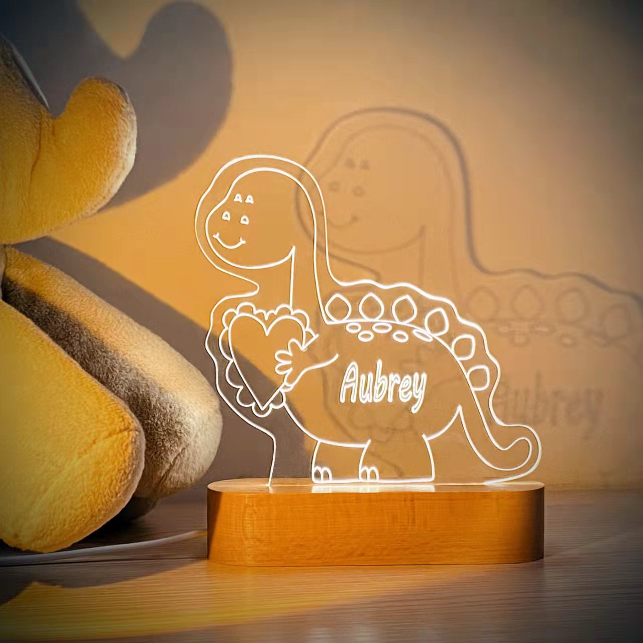 Custom Dinosaur Night Lights