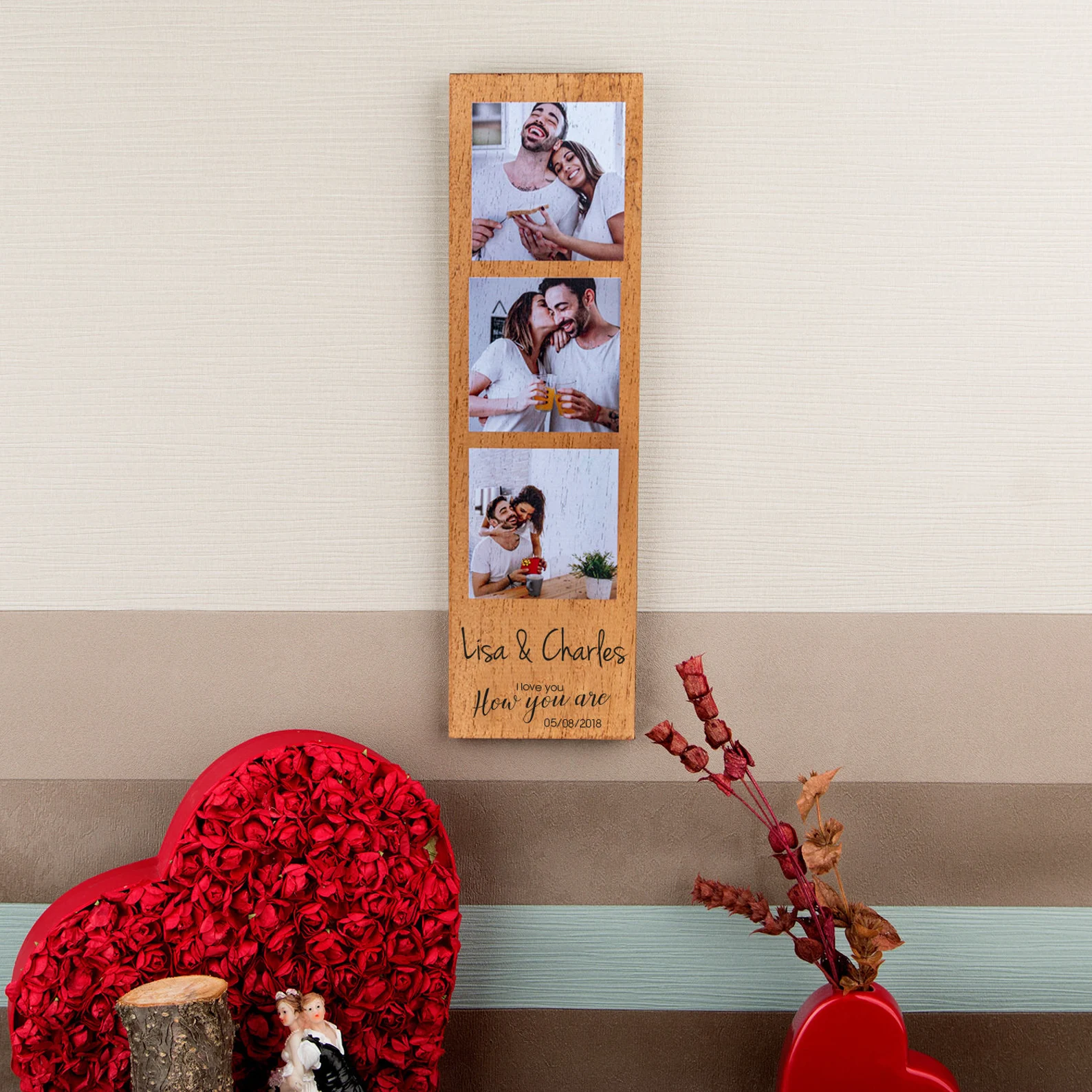 Personalized Photo Wood Frame