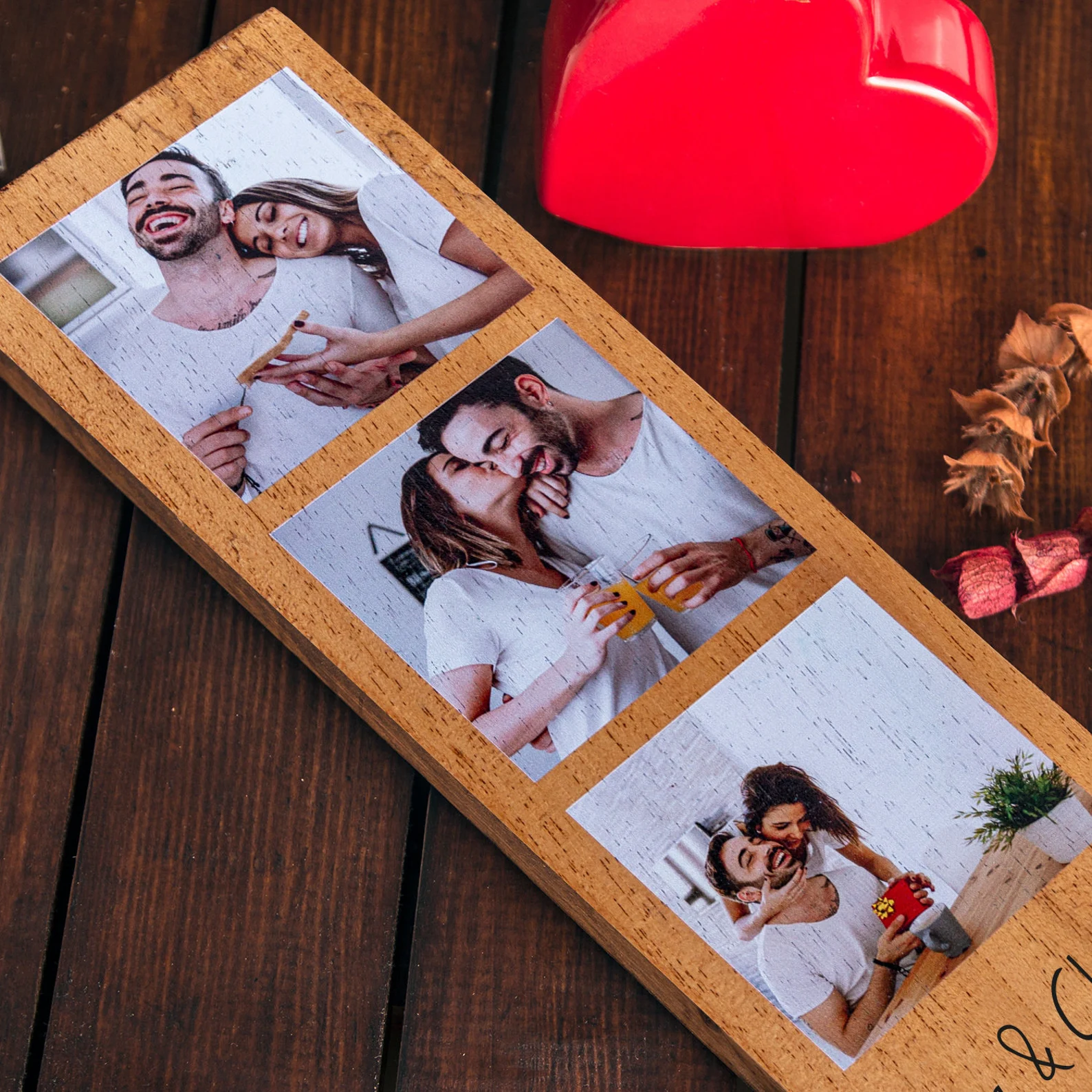 Personalized Photo Wood Frame