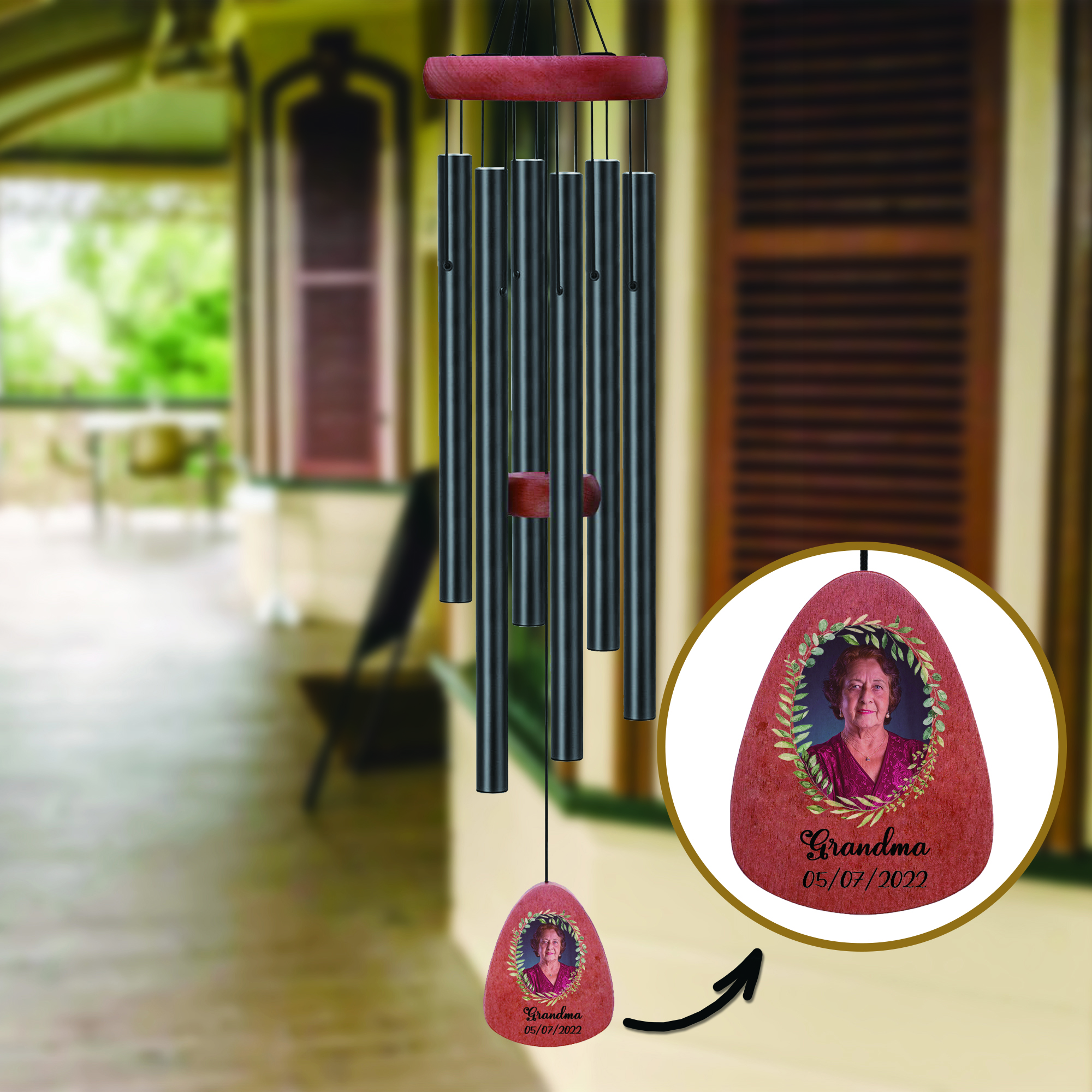 Memorial Wind Chimes - Sympathy Gift - Remembrance of Loved One