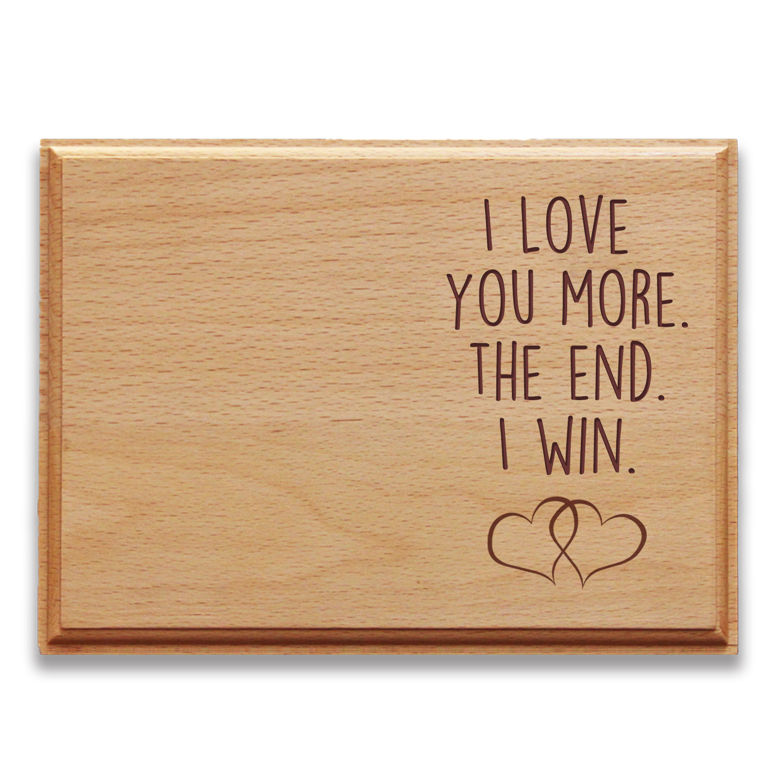 Romantic Personalized Wood Plaque
