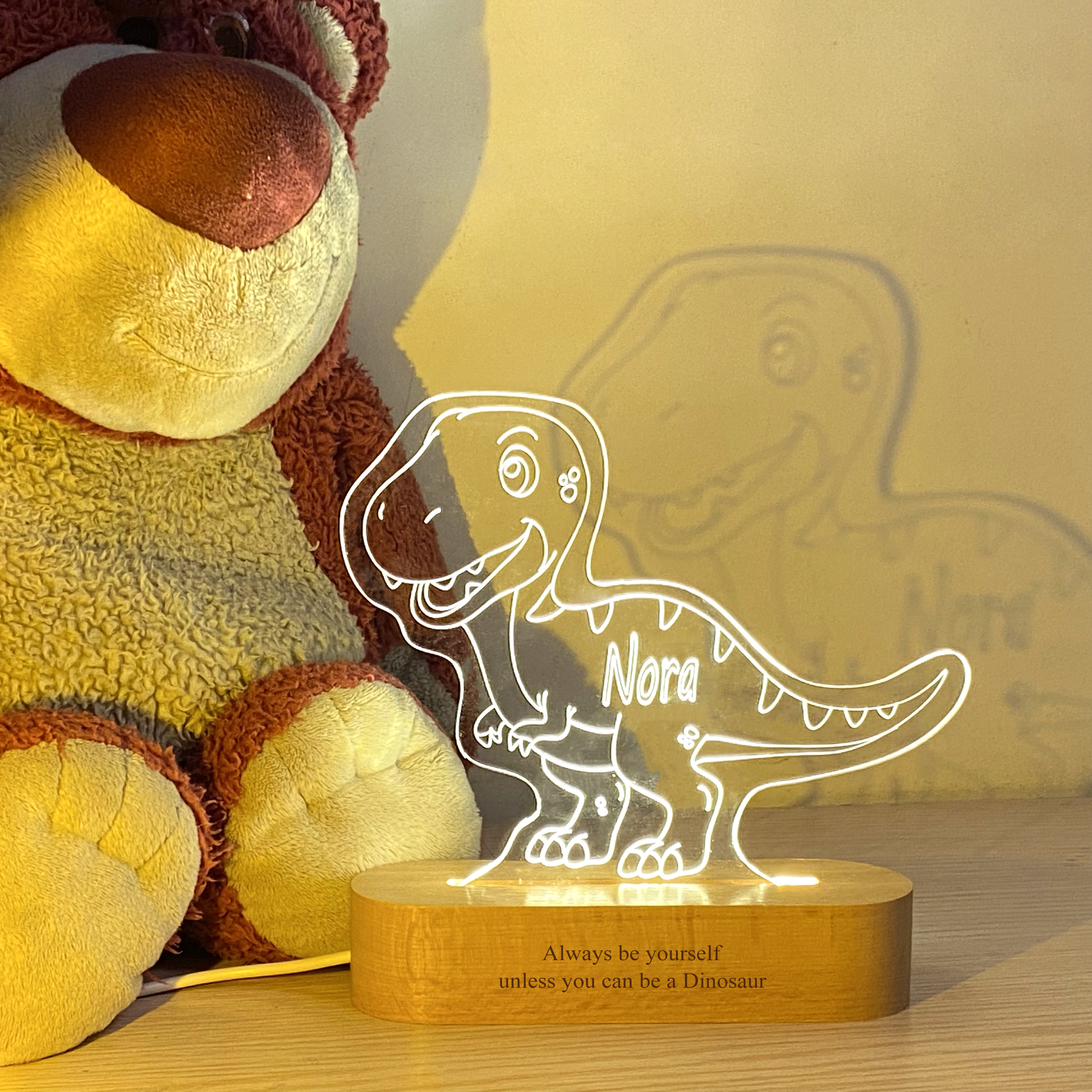 Custom Dinosaur Night Lights