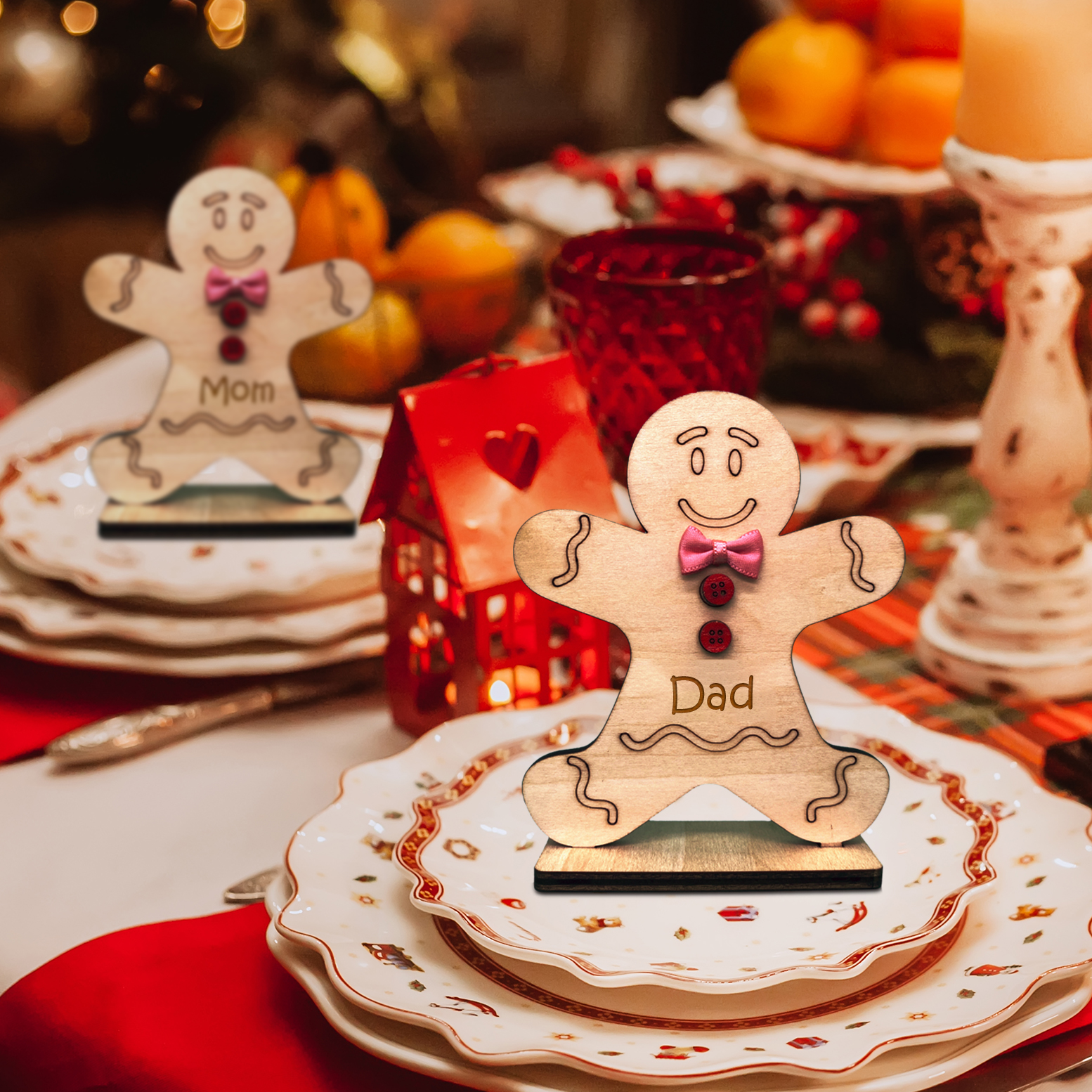 Personalized Freestanding Gingerbread