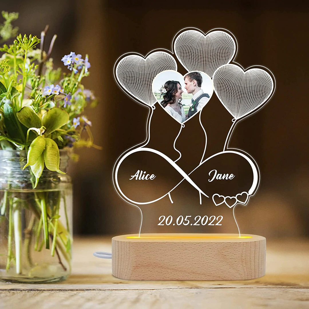 Personalized 3D Illusion Lamp