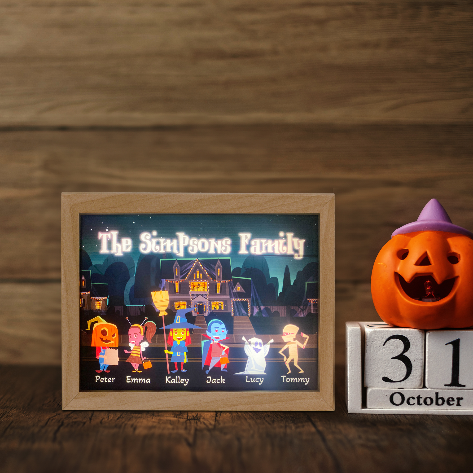 Halloween Family Light Up Decoration
