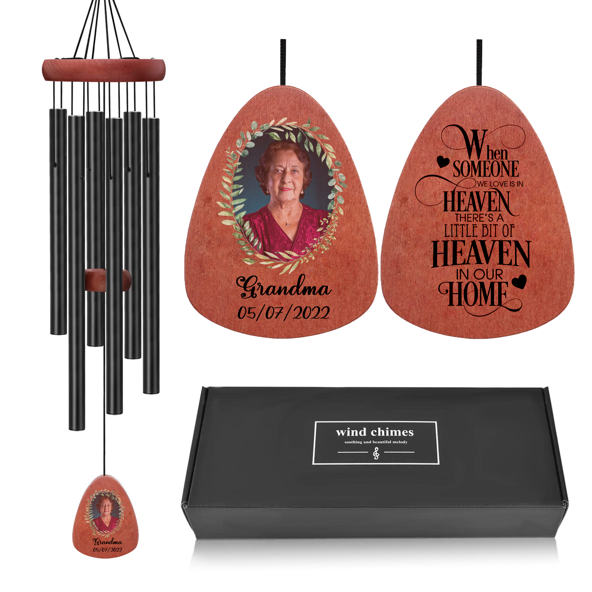 Memorial Wind Chimes - Sympathy Gift - Remembrance of Loved One