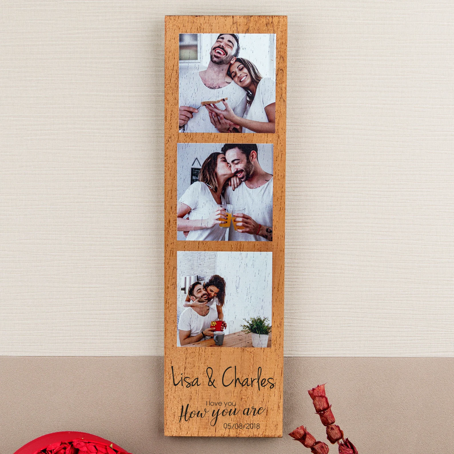 Personalized Photo Wood Frame