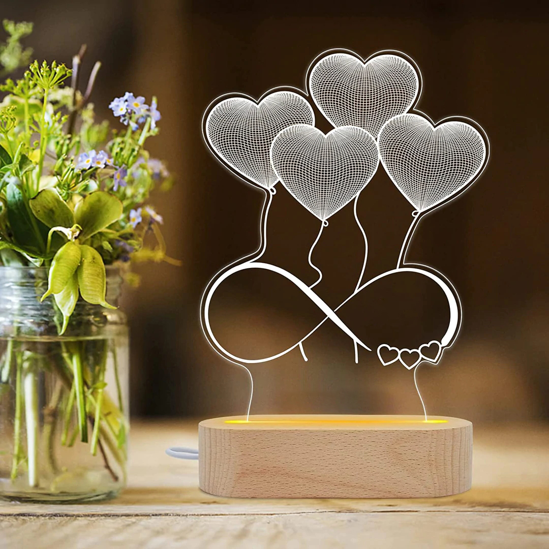 Personalized 3D Illusion Lamp