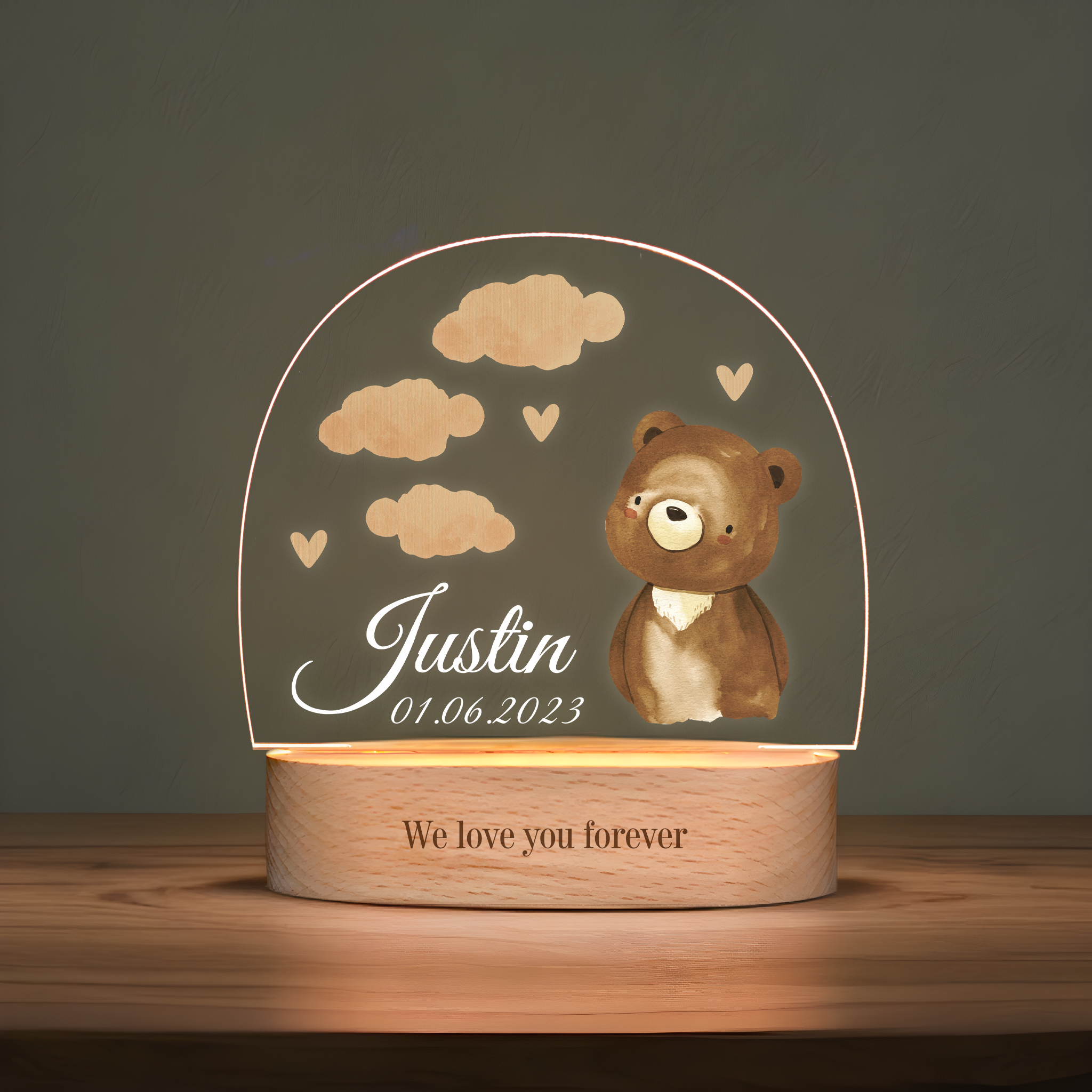 Custom Colorful Night Lights - Beer