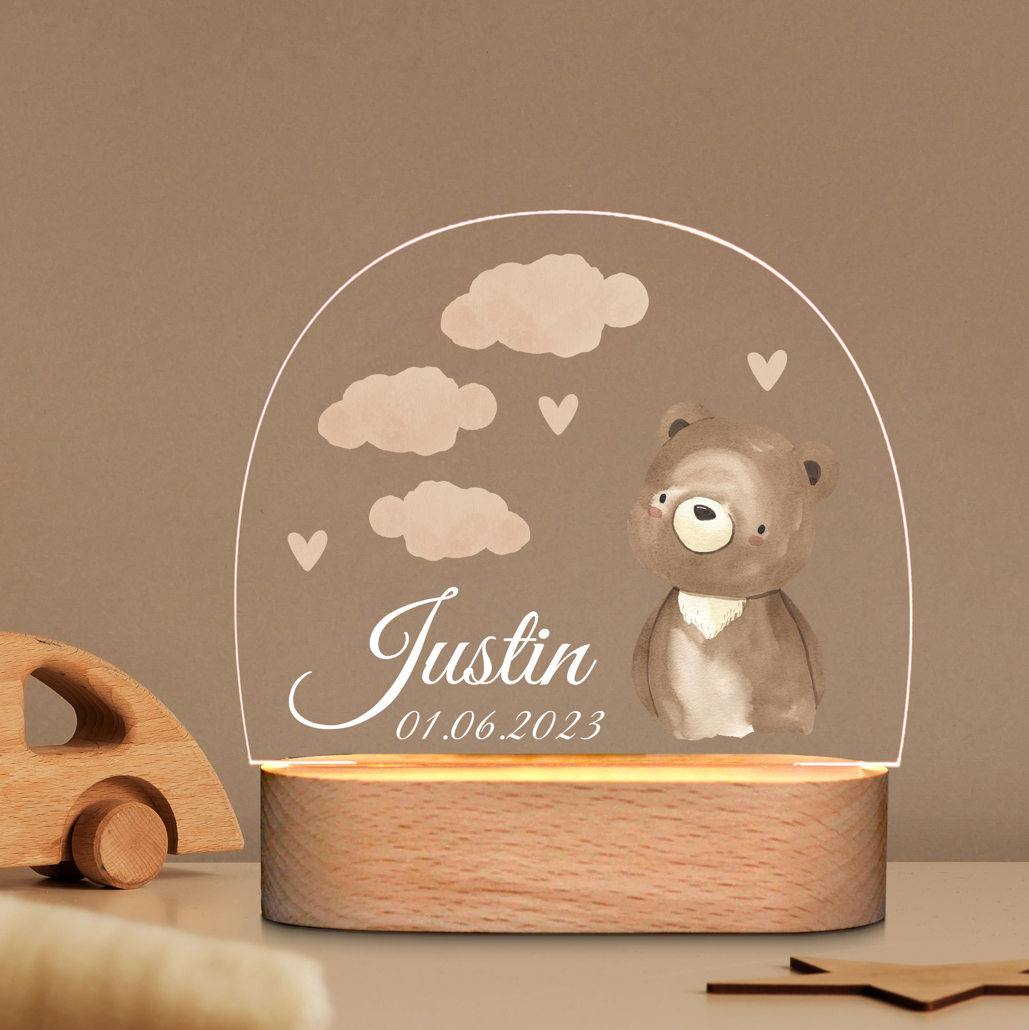 Custom Colorful Night Lights - Beer