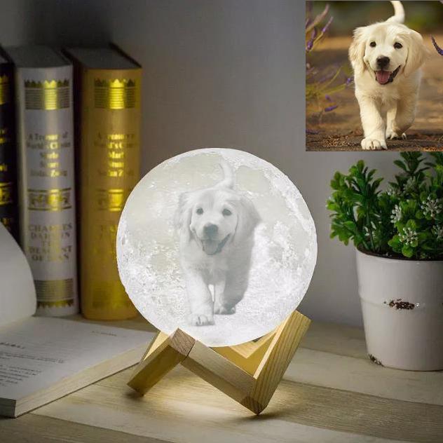Customized Moon 3D Lamp