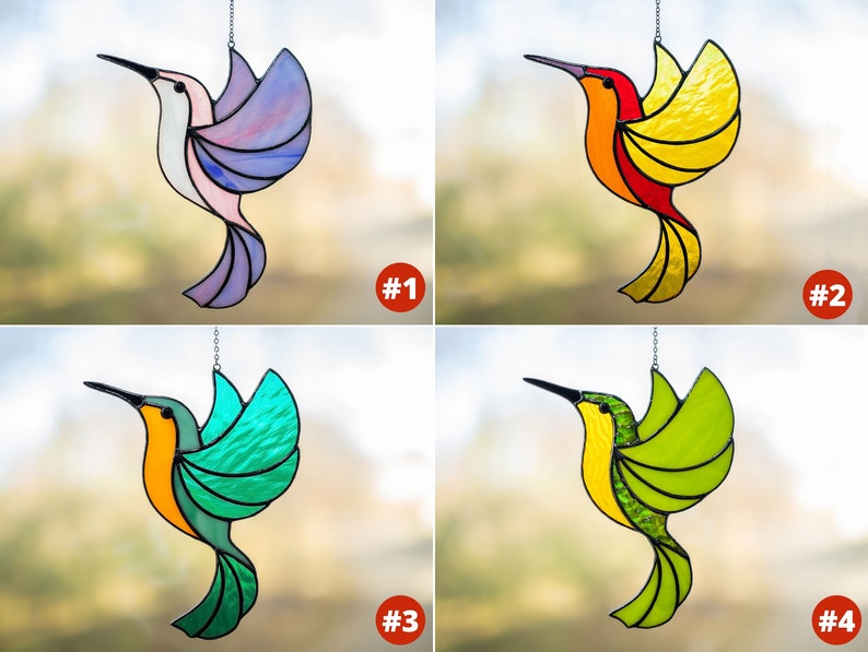 Mothers Day Gift From Daughter - Bird Suncatcher