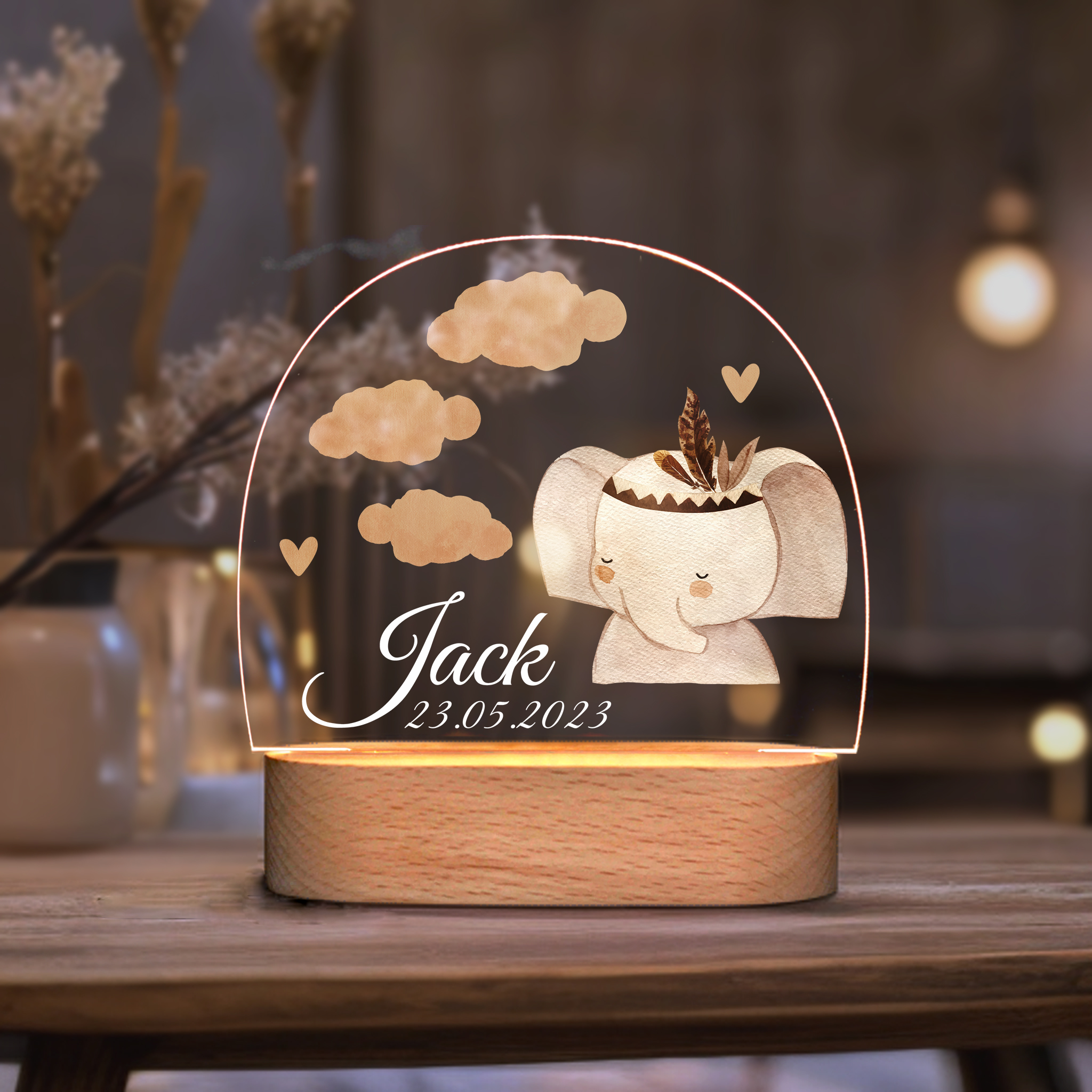 Custom Colorful Night Lights - Elephone