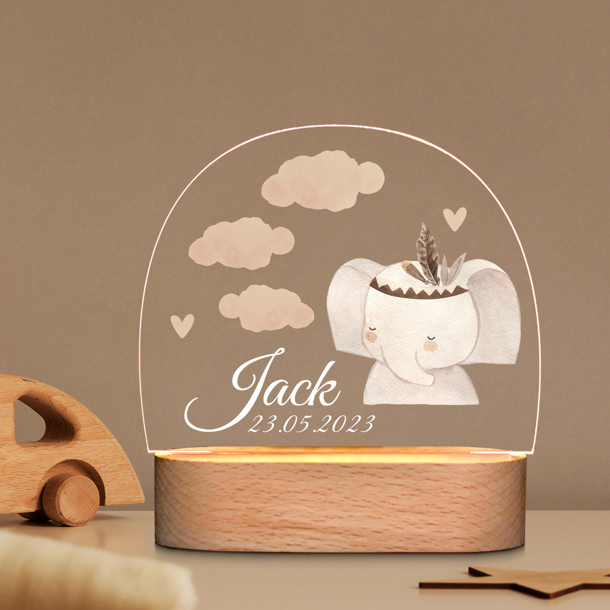 Custom Colorful Night Lights - Elephone