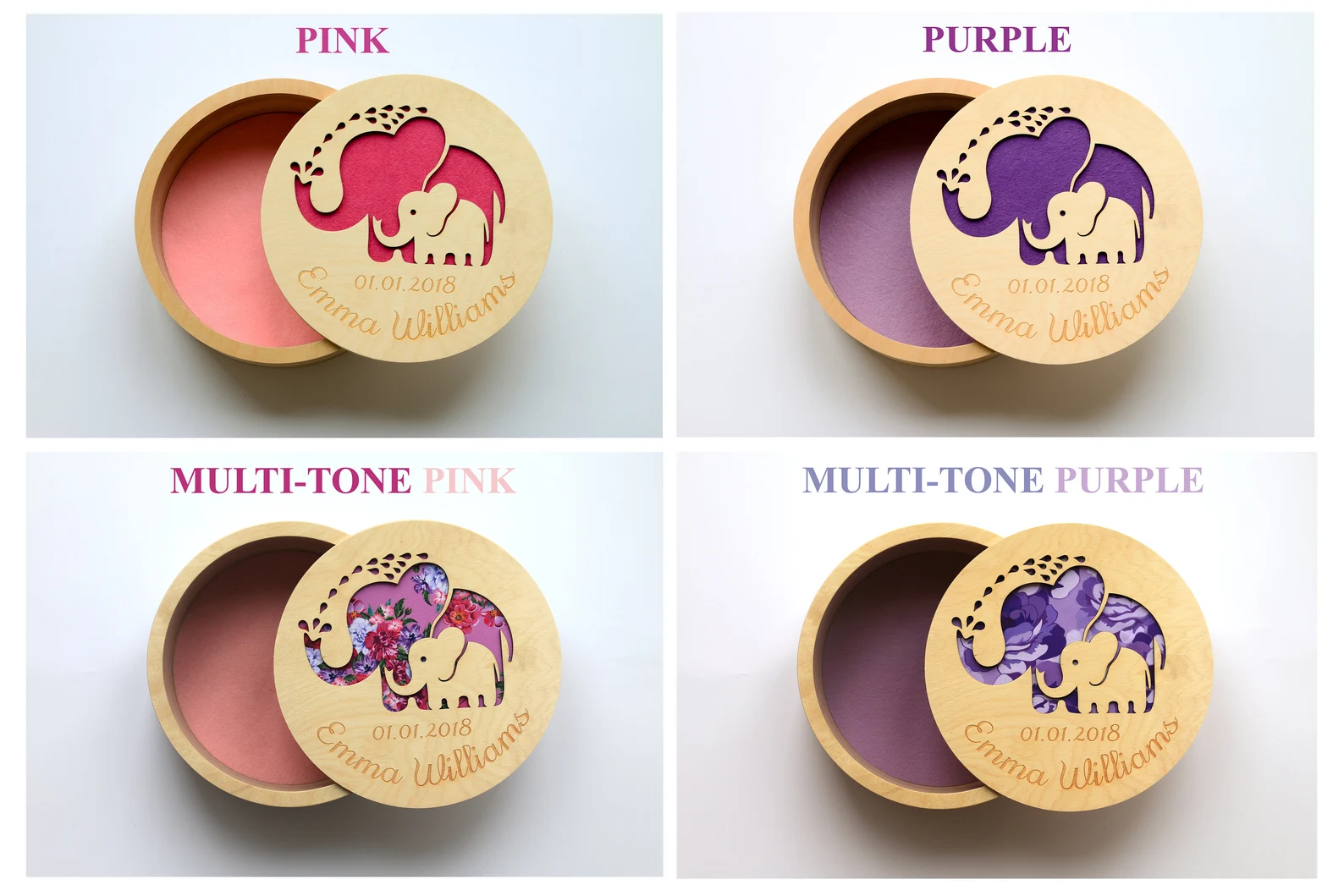 Baby Storage Box - Elephant