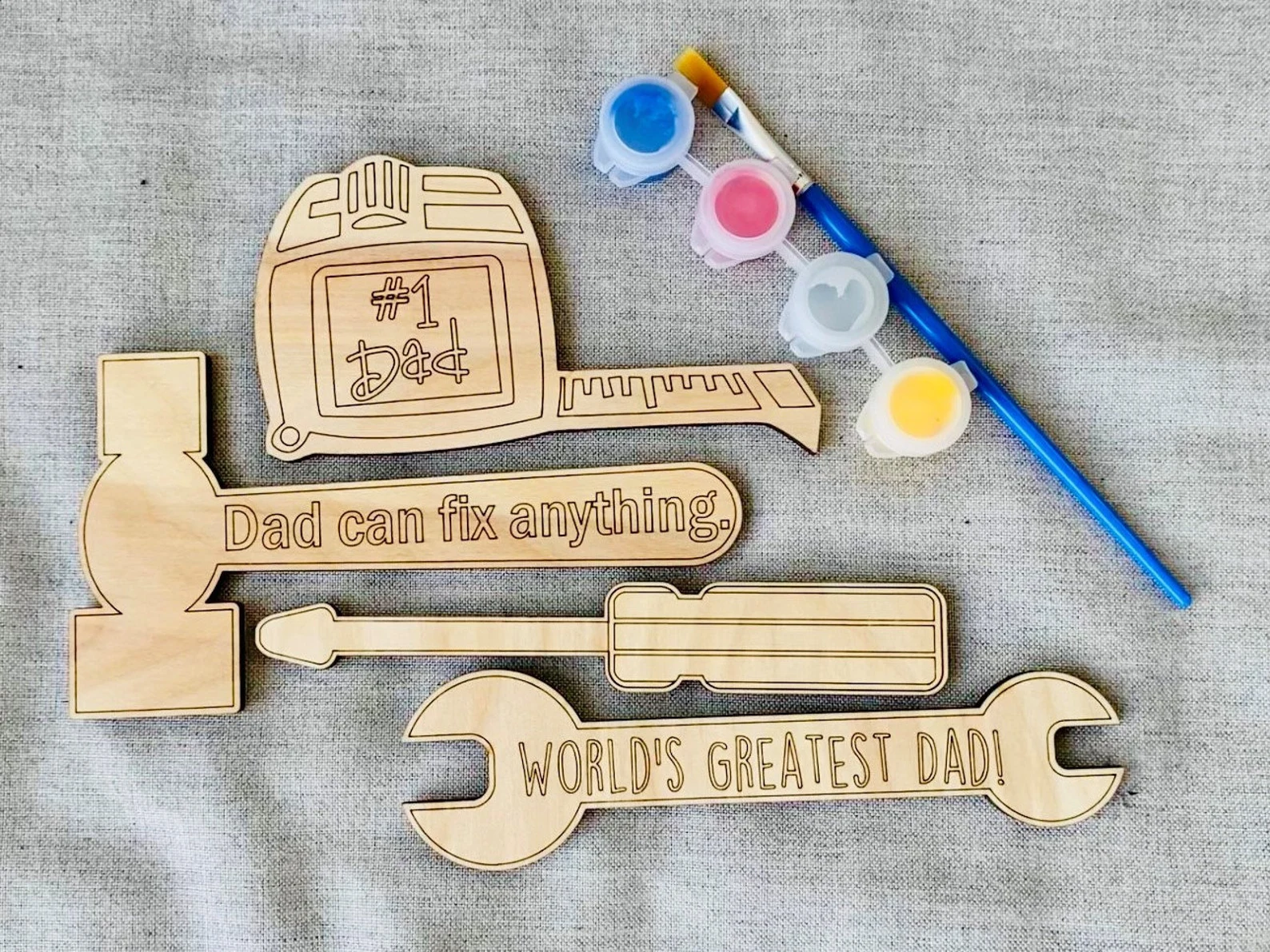Father's Day ToolBox Paint Kit