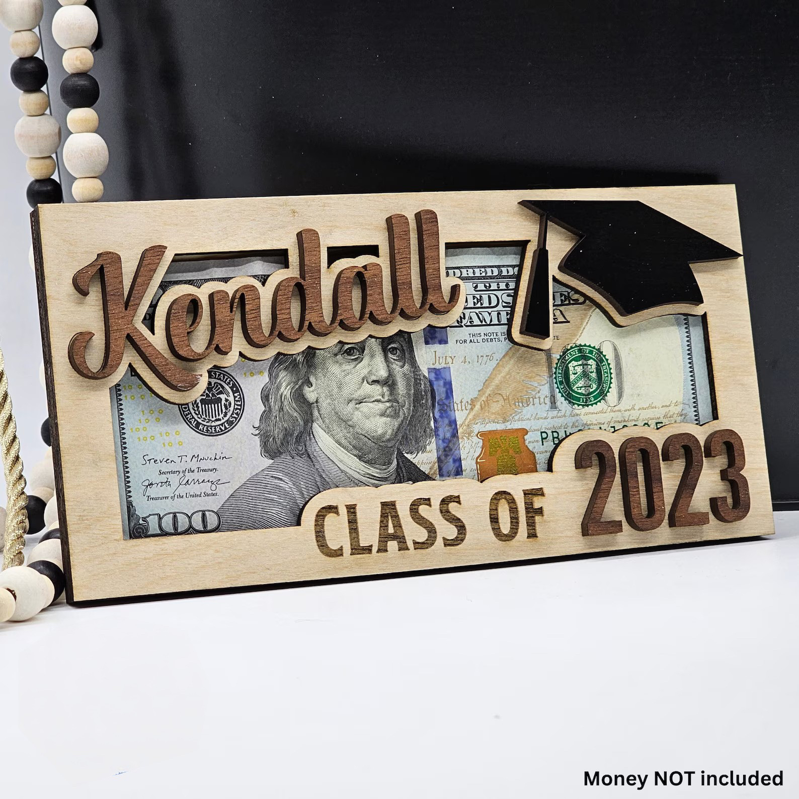Personalized Graduation Money Gift Holder