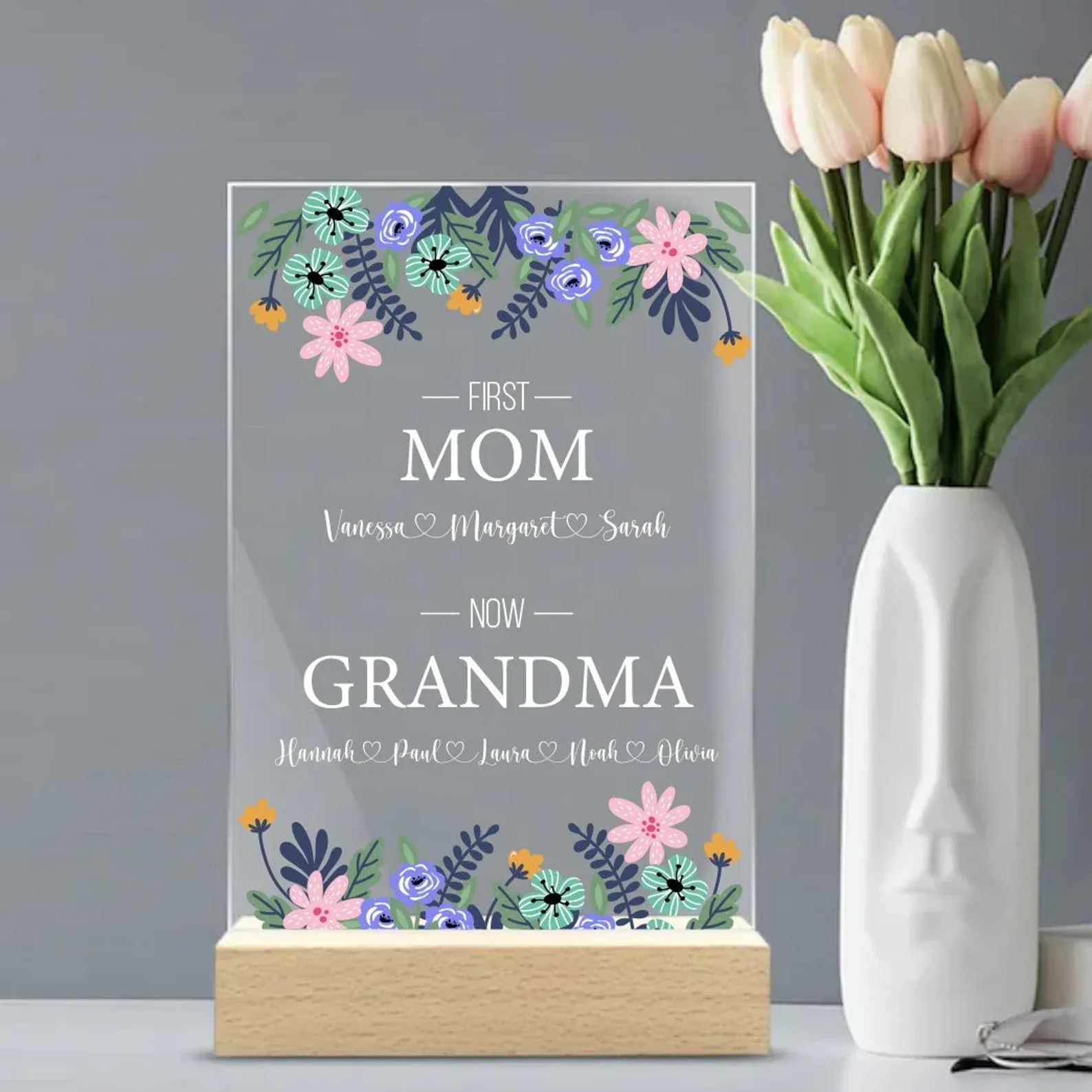Personalized Mother's Day Gift Plaque