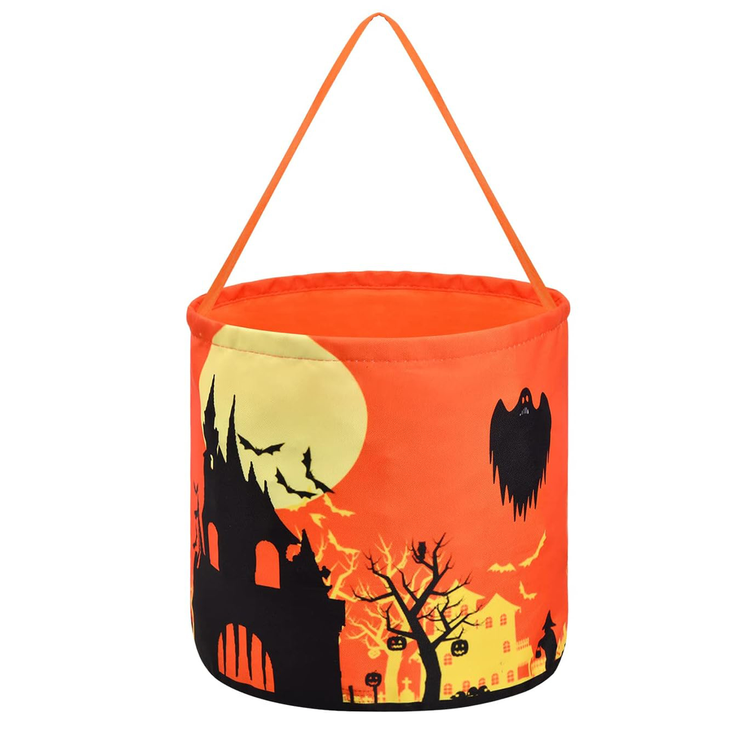 Personalized Halloween Bucket for Trick or Treat - LED Light Up