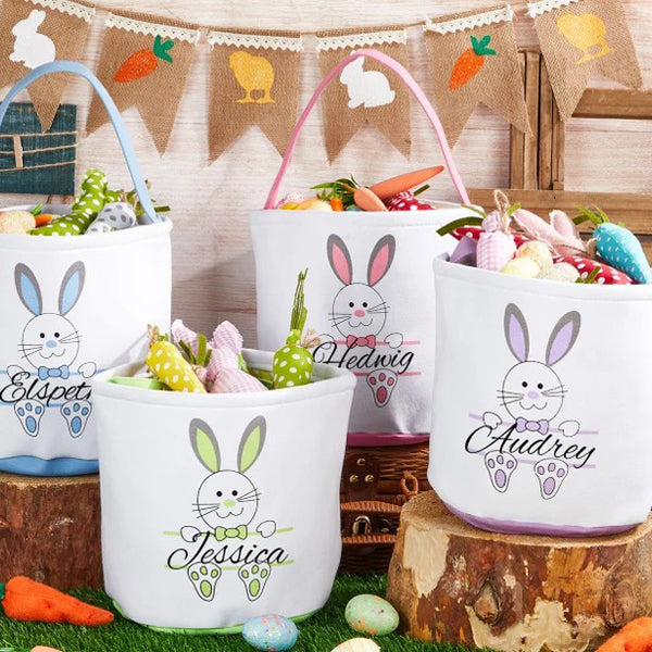 Personalized Easter Bunny Basket