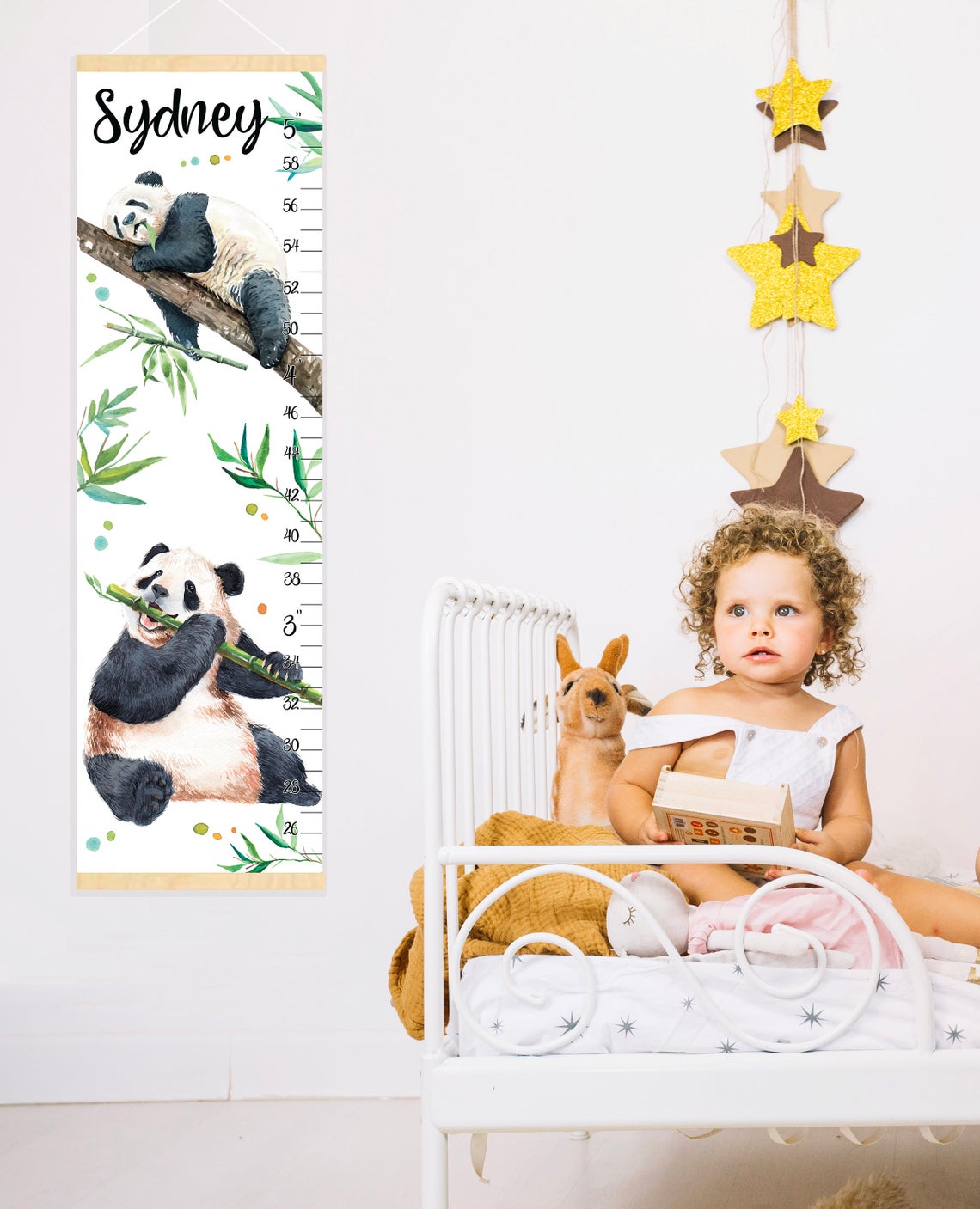 Personalized Children Name Growth Chart