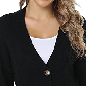 Fuinloth Women's Cardigan Sweater