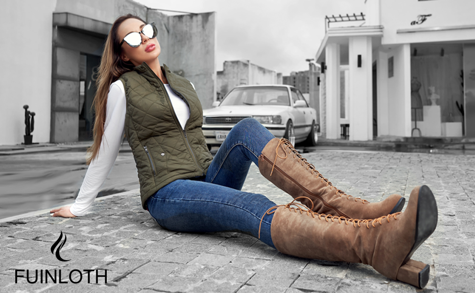 Fuinloth Women's Quilted Vest