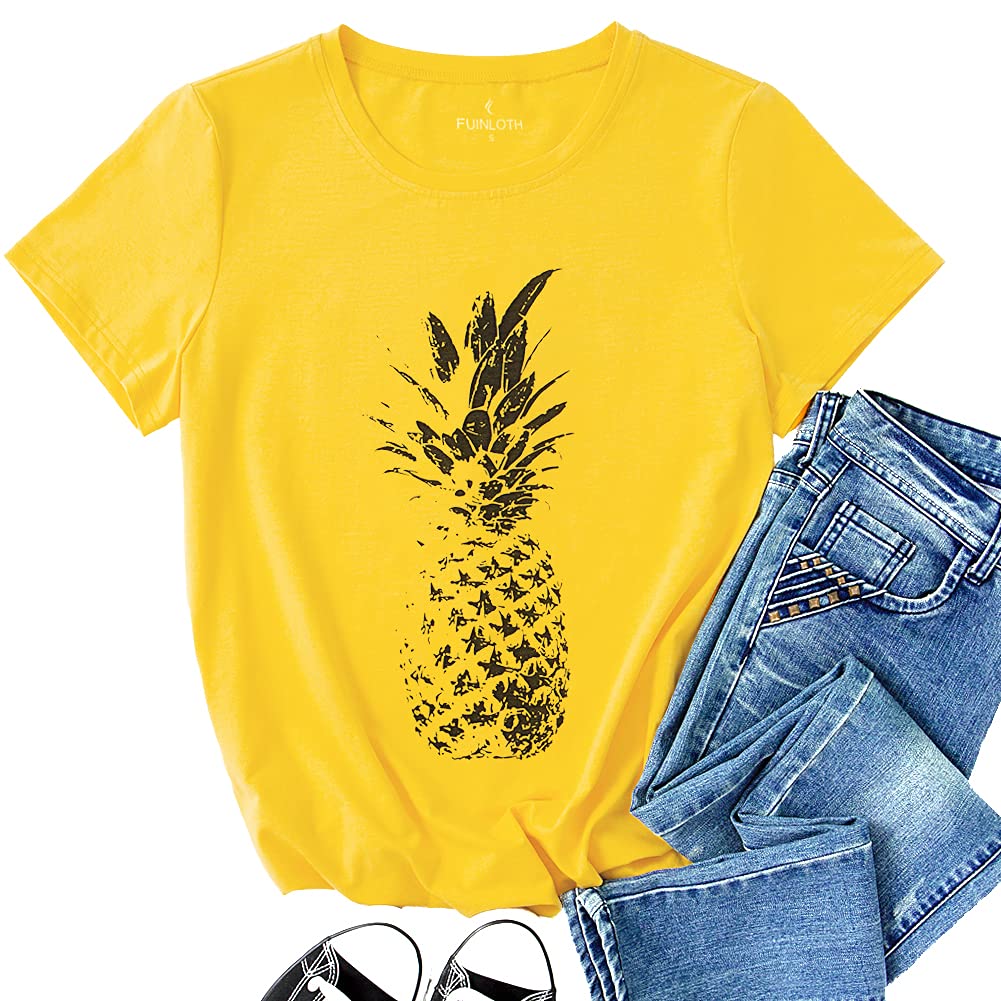Women's Pineapple + Fish Graphic Eco Sol Shirt