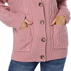 Fuinloth Women's Cardigan Sweater