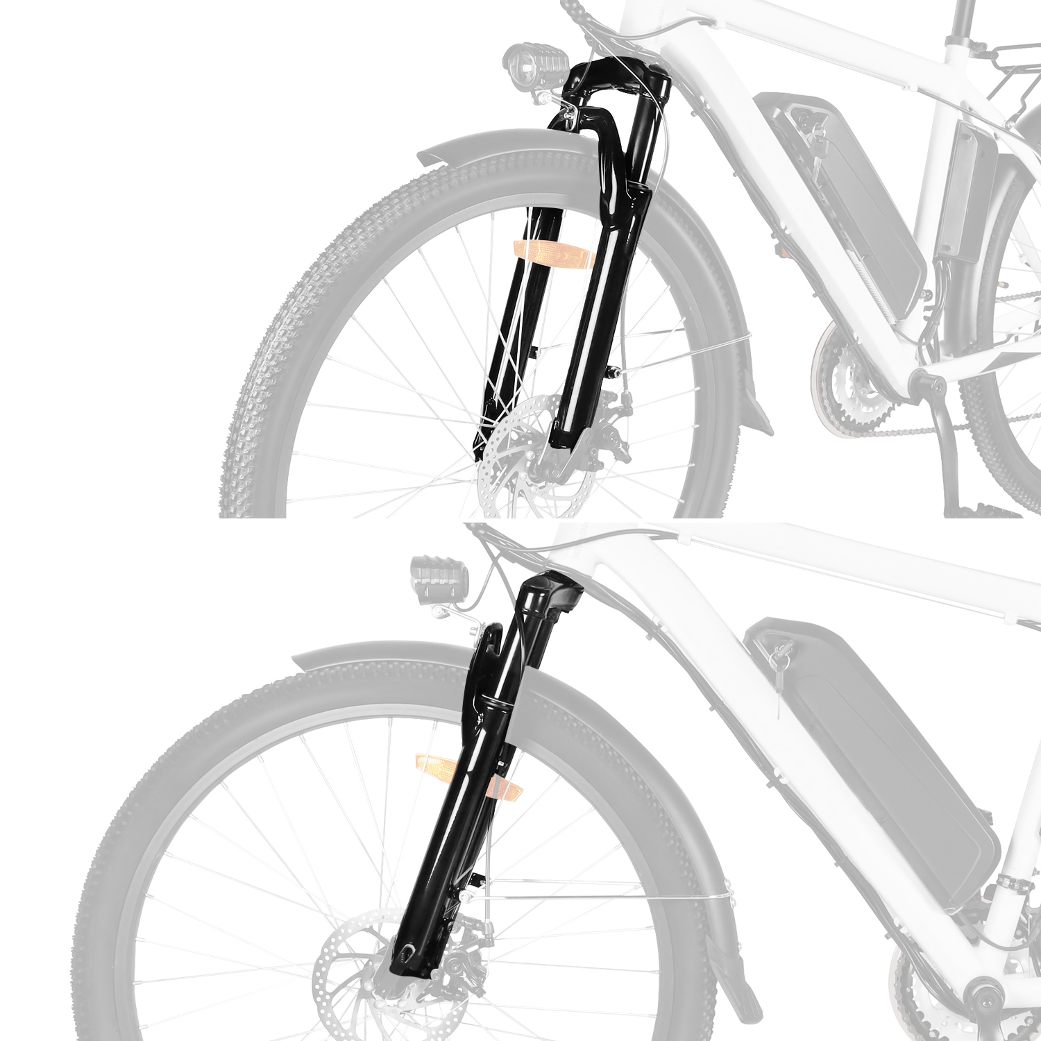 ZNHEBIKE e-Bike Fork and Quick Release
