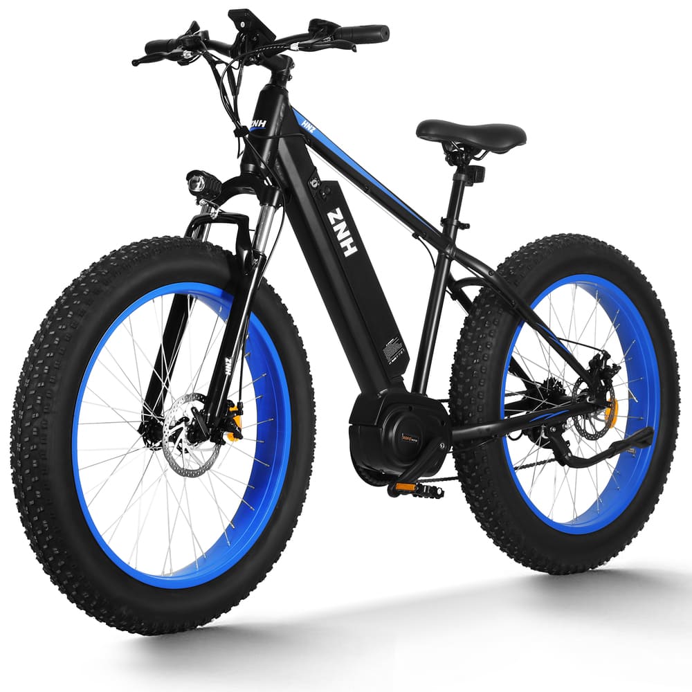 ZNHEBIKE Z6 Electric Fat Tire Mountain Bike
