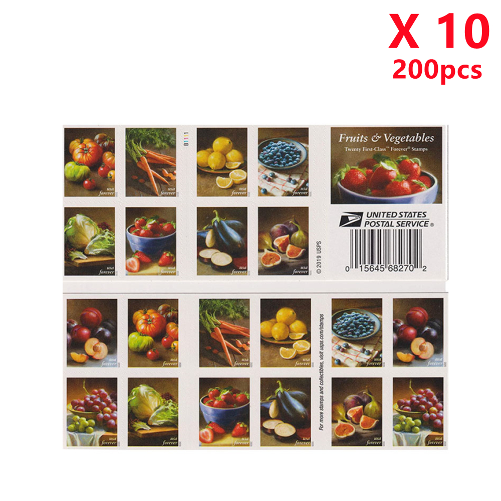 Fruit & Vegetables 2020, 200 PCS