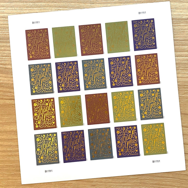 2020 USPS Thank You Forever Stamp 